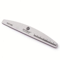 produkt Inveray Nail File 100/180 Halfmoon Grey