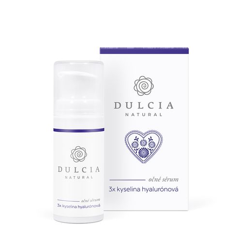 Dulcia Natural oční sérum 3x kyselina hyaluronová