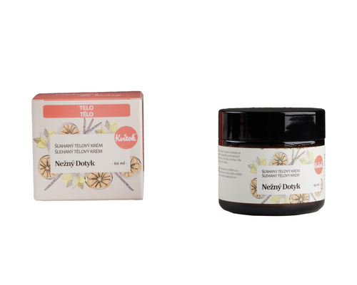 Kvitok šlehaný tělový krém Slunečný den 60 ml