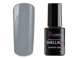 produkt Ráj nehtů UV gel lak Shellac Me 12ml - Diamond Grey