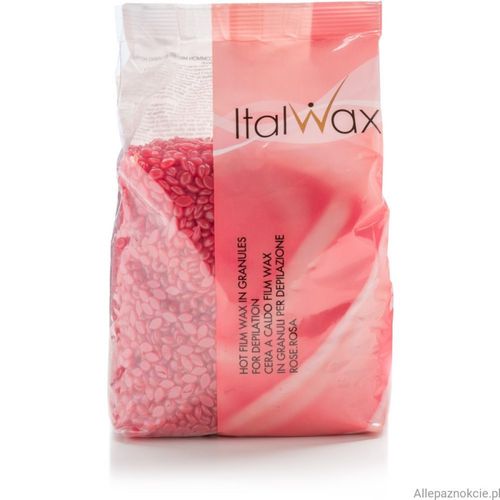 Italwax depilační vosk zrnka Rose 500 g