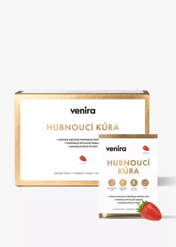 VENIRA hubnoucí kúra, jahoda, nápoj