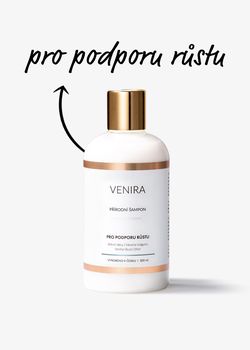 Venira přírodní šampon pro podporu růstu vlasů, 300 ml