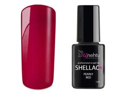 produkt Ráj nehtů UV gel lak Shellac Me 12ml - Pearly Red