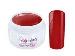 produkt Ráj nehtů Barevný UV gel CLASSIC - Red 5ml