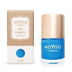 produkt MoYou Razítkovací lak na nehty - Electric Sky 9 ml