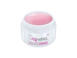 Ráj nehtů UV gel modelovací - mléčně růžový - 5 ml